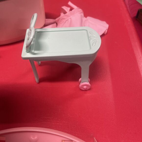 My Little Pony G1 Perm Shoppe Parts Lot Chair Comb Towel Shelf Makeup Shower Cap - Picture 3 of 16